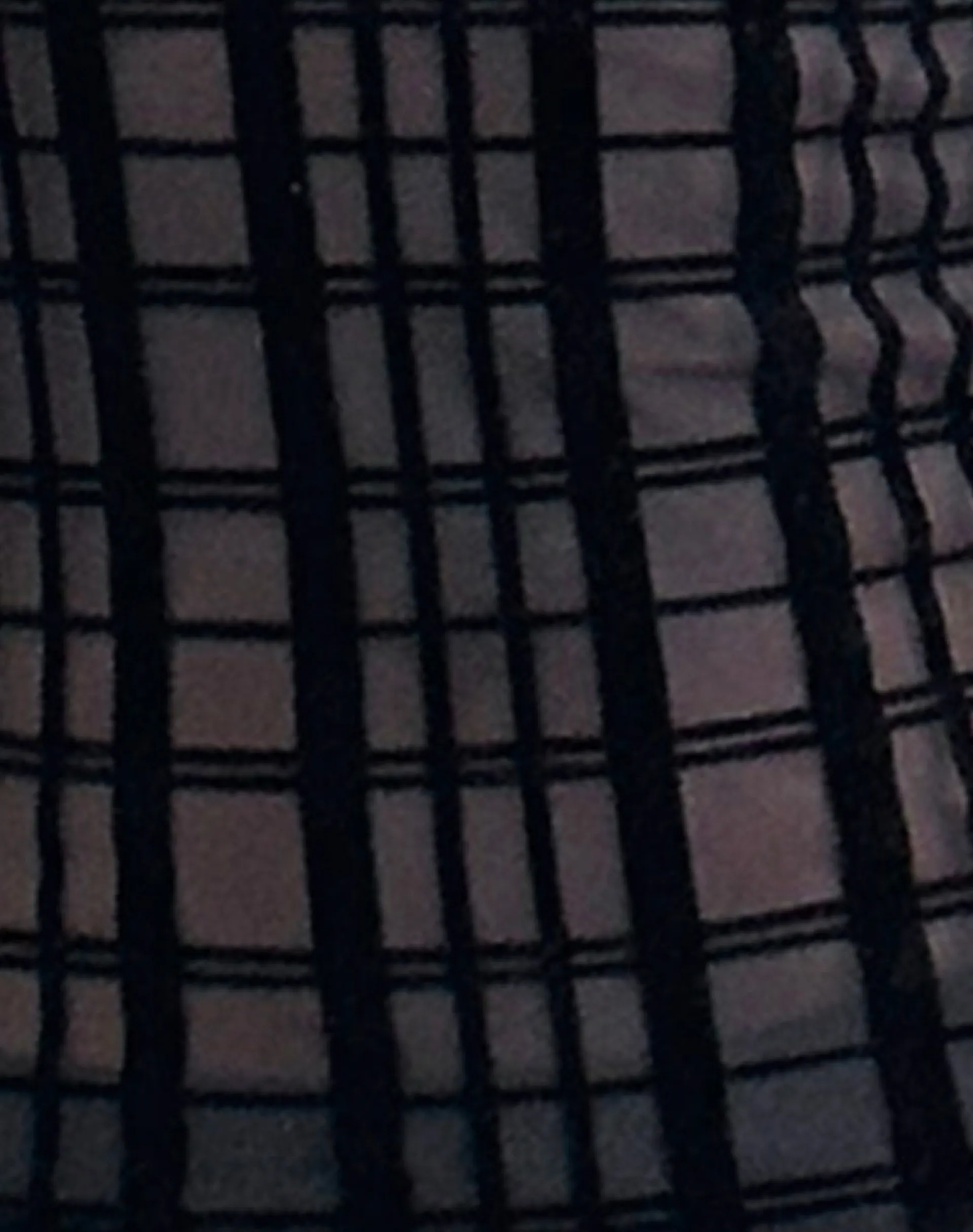 Motel Rocks Co-Ords-Nova Top in Tonal Check Flock Black TonalCheckFlockBlack
