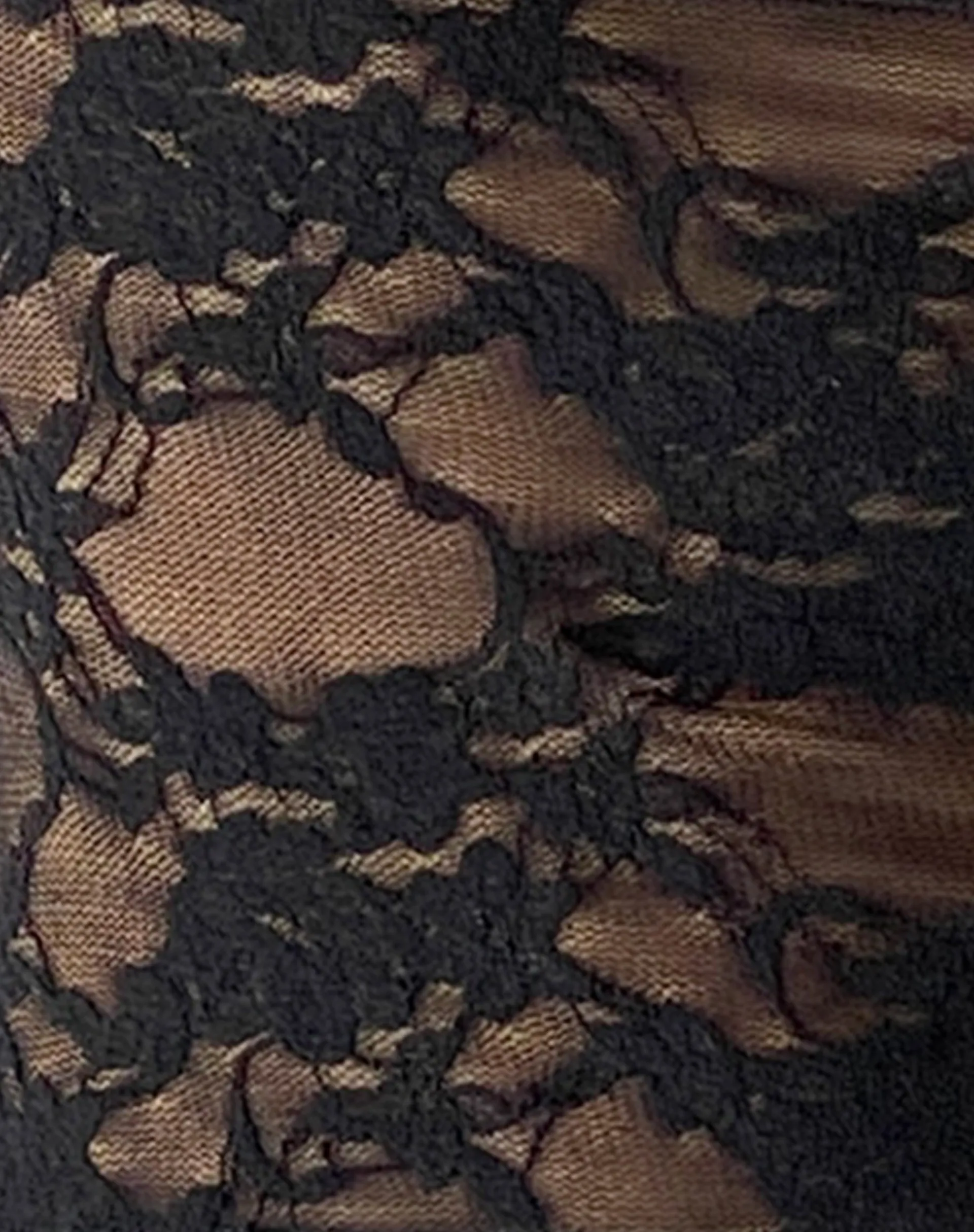 Motel Rocks Lace Tops | Going Out Tops-Nova Unlined Lace Top in black