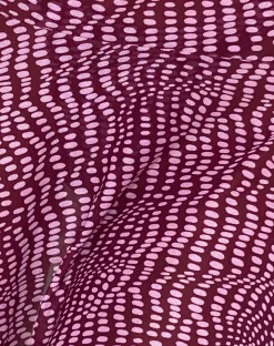 Motel Rocks Mini Skirts-Orla Mini Skirt in Mesh Purple Irregular Polka IrregularPolka
