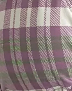 Motel Rocks Swimwear-Pami Bikini Top in Purple Tartan PurpleTartan