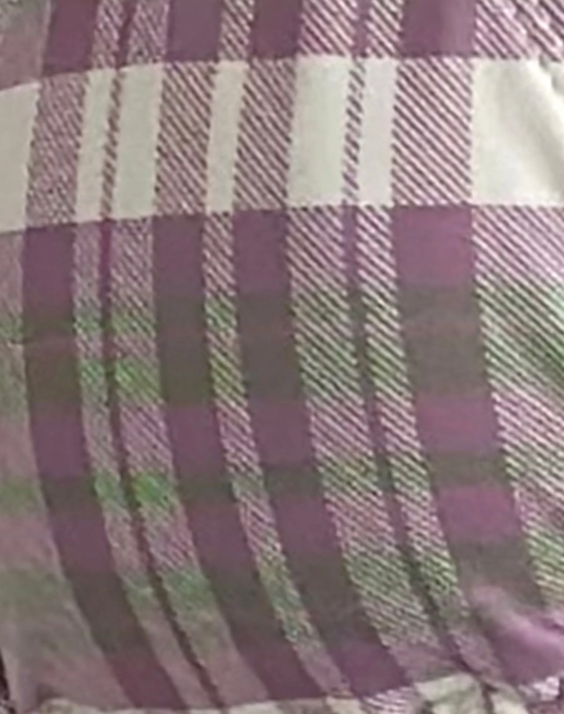 Motel Rocks Swimwear-Pami Bikini Top in Purple Tartan PurpleTartan