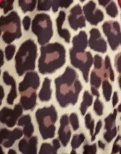 Motel Rocks Swimwear-Pami Bikini Top in Rar Leopard with Contrast Ties RarLeopardwithContrastTies