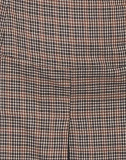 Motel Rocks Bandeau Dresses | Mini Dresses-Panola Mini Dress in Micro Check Brown