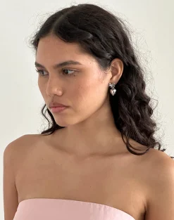 Motel Rocks Accessories-Penelope Bow Earrings