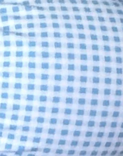 Motel Rocks Swimwear-Racola Bikini Top in Blue Gingham BlueGingham