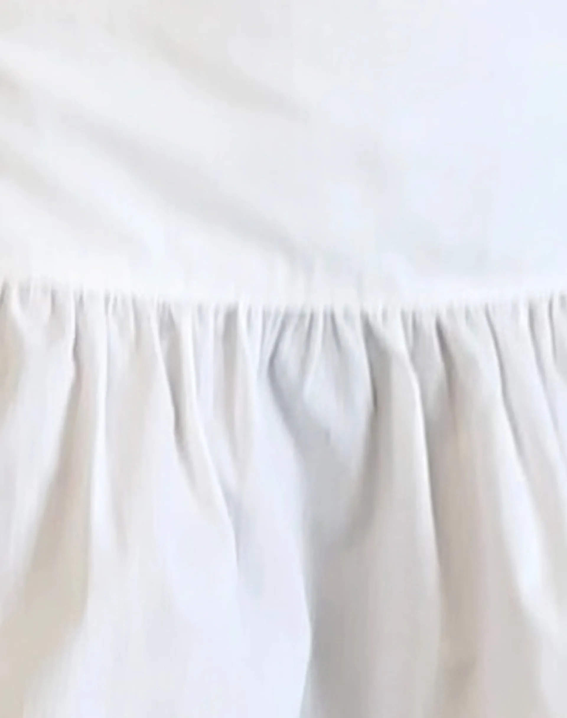 Motel Rocks Mini Skirts-Raffita Mini Skirt in Poplin White PoplinWhite