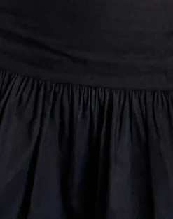 Motel Rocks Tailoring | A Line Skirts-Raffita Skirt in Black