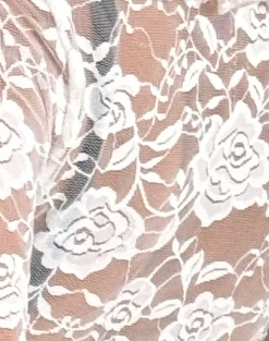 Motel Rocks Cardigans | Long Sleeve Tops-Raine Unlined Cardigan in Ivory Big Rose Lace