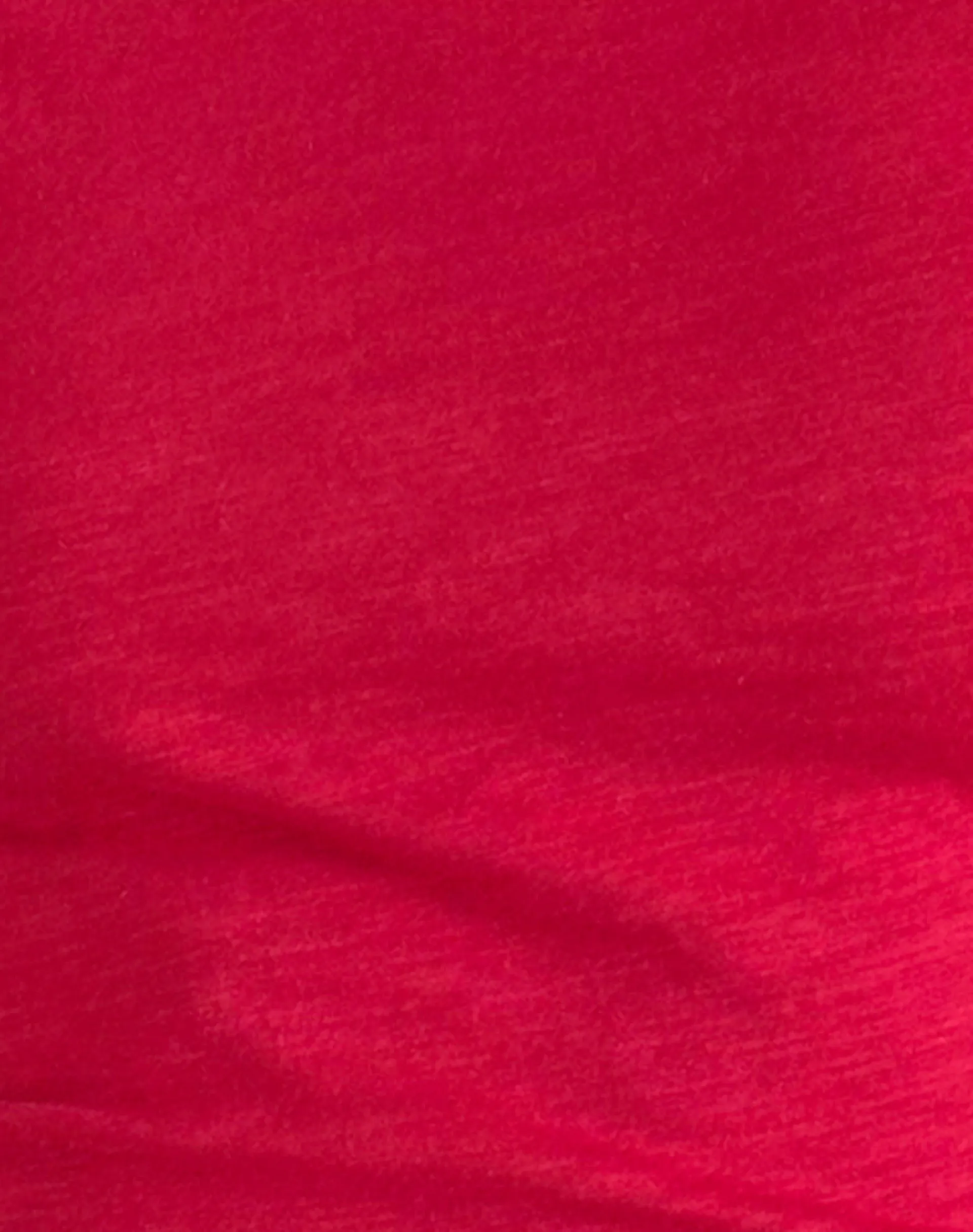 Motel Rocks Basics | Basic Tops-Ralda Curved Jersey Tee in Adrenaline Red AdrenalineRed