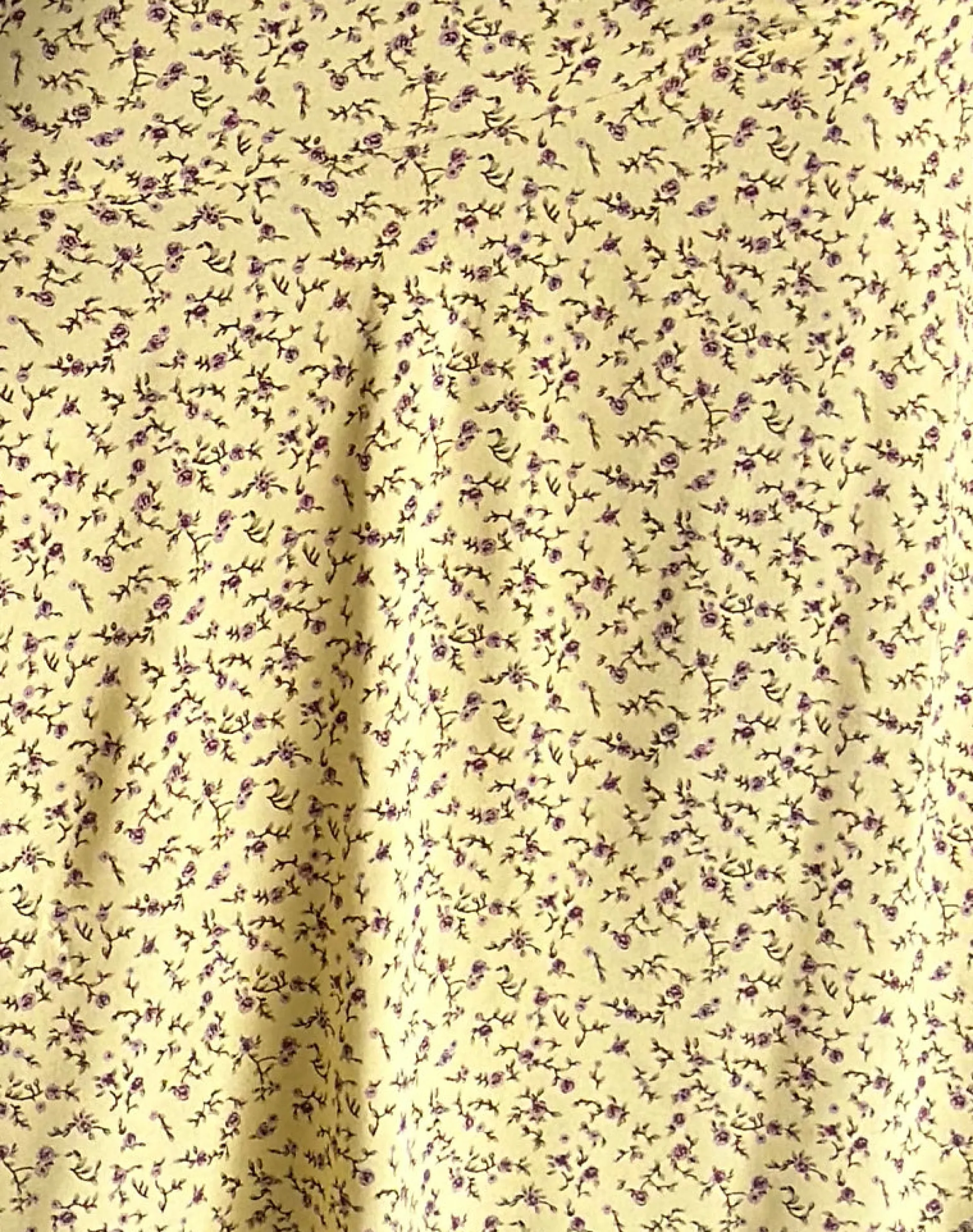 Motel Rocks Co-Ords | Printed Skirts-Rans Waterfall Hem Midi Skirt in Flowing Flower Yellow