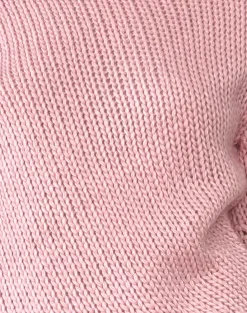 Motel Rocks Jumpers-Ranvir Knitted Jumper in Baby Pink BabyPink