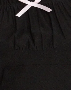 Motel Rocks Basics | Basic Tops-Revonda Corset Top in Black