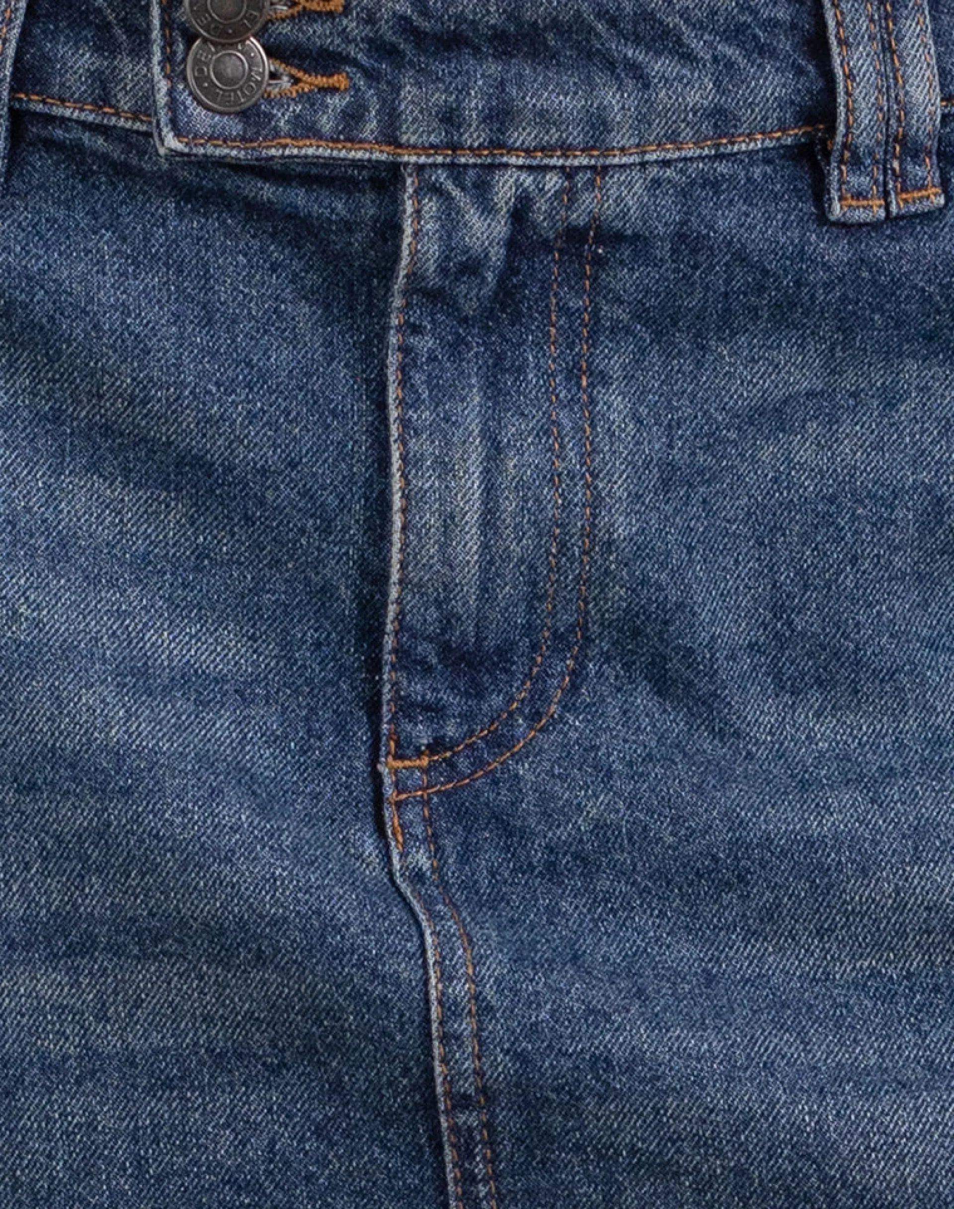 Motel Rocks Denim Skirts | Mini Skirts-Rigid Micro Denim Skirt in Heritage Blue HeritageBlue