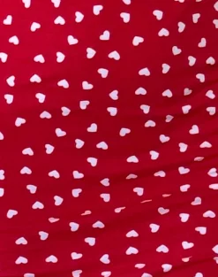 Motel Rocks Printed Dresses | Day Dresses-Riniki Bodycon Mini Dress in Heart Red