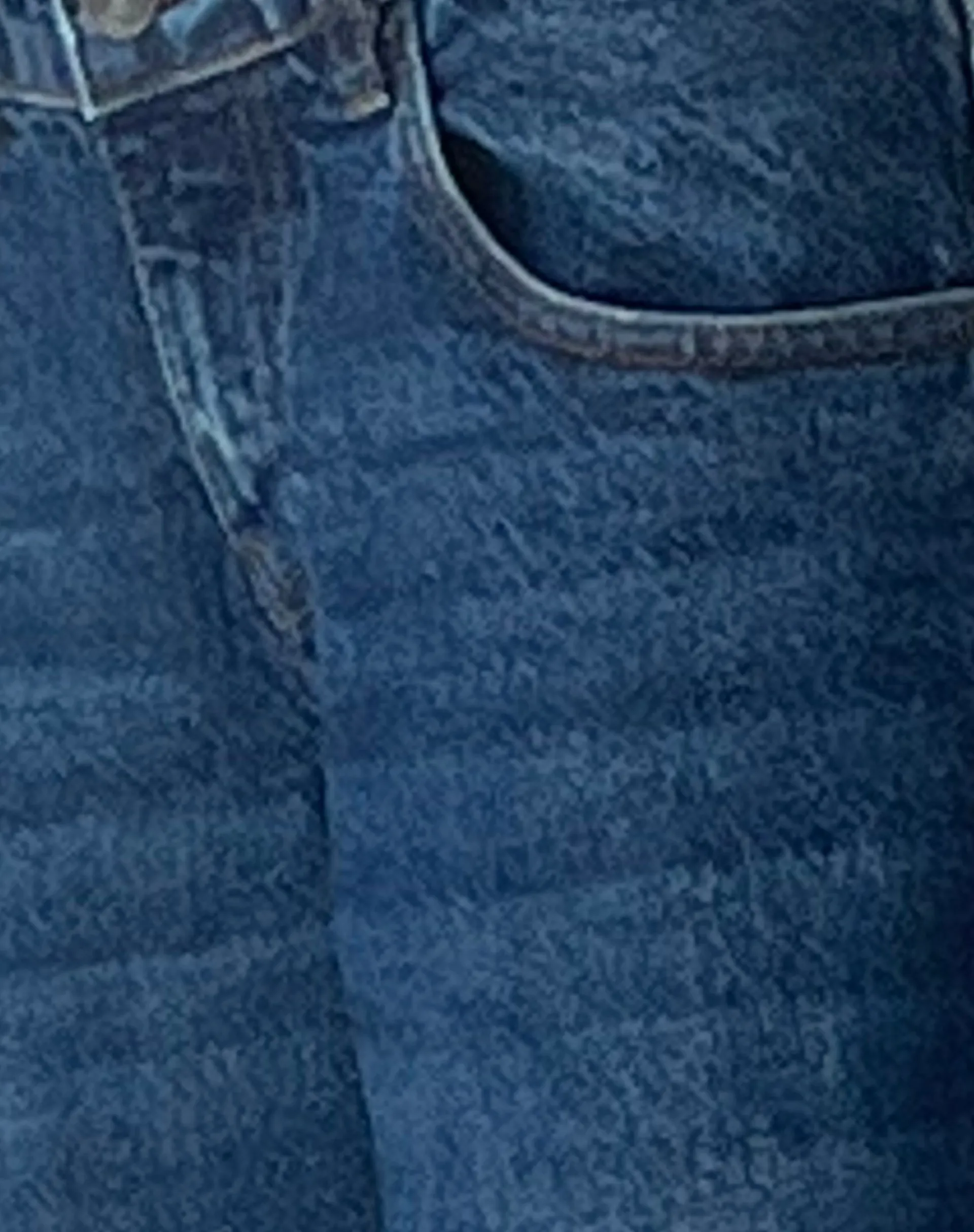 Motel Rocks Roomy Jeans-Ripped Roomy Extra Wide Low Rise Jean in Mid Blue Used MidBlueUsed