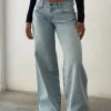 Motel Rocks Low Rise Pants | Roomy Jeans-Roomy Extra Wide Low Rise Jeans in Extreme Light Blue Wash ExtremeLightWashBlue