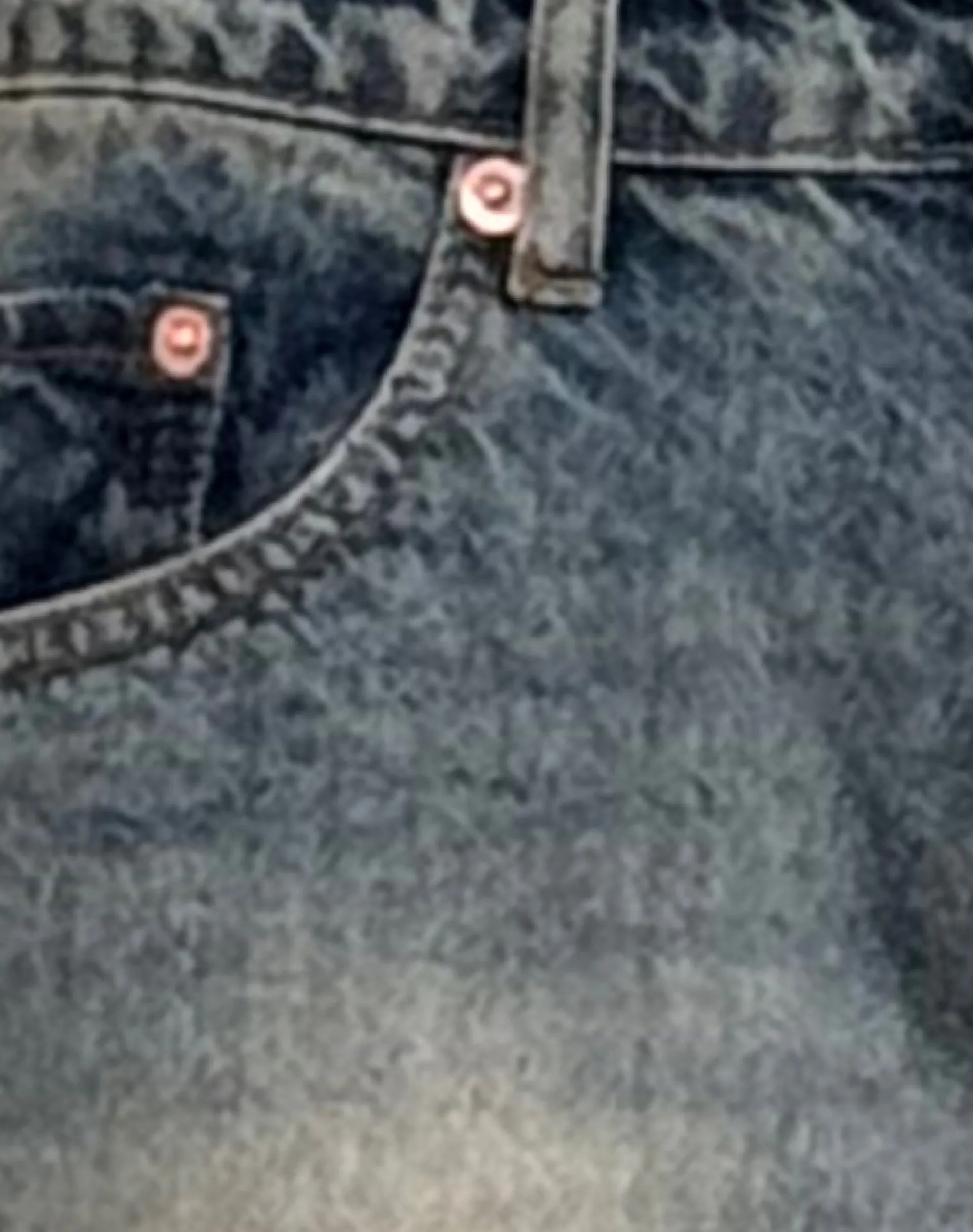 Motel Rocks Jeans | Roomy Jeans-Roomy Extra Wide Low Rise Jeans in Dirty Blue DirtyBlue