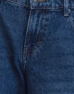 Motel Rocks Jeans | Roomy Jeans-Roomy Oversized Low Rise Jeans in Mid Blue Used MidBlueUsed