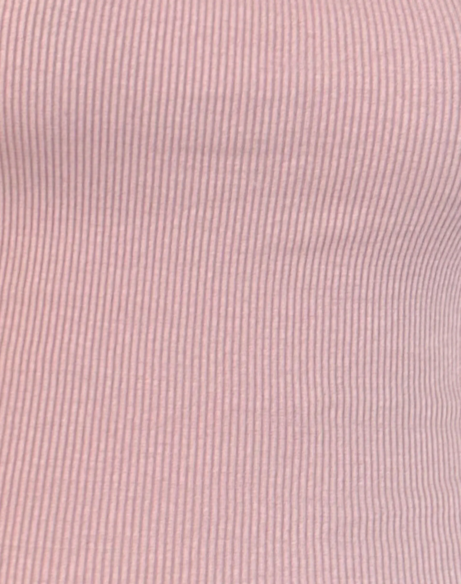 Motel Rocks Basic Tops | Vest Tops-Roxe Ribbed Vest Top in Pink Lady PinkLady