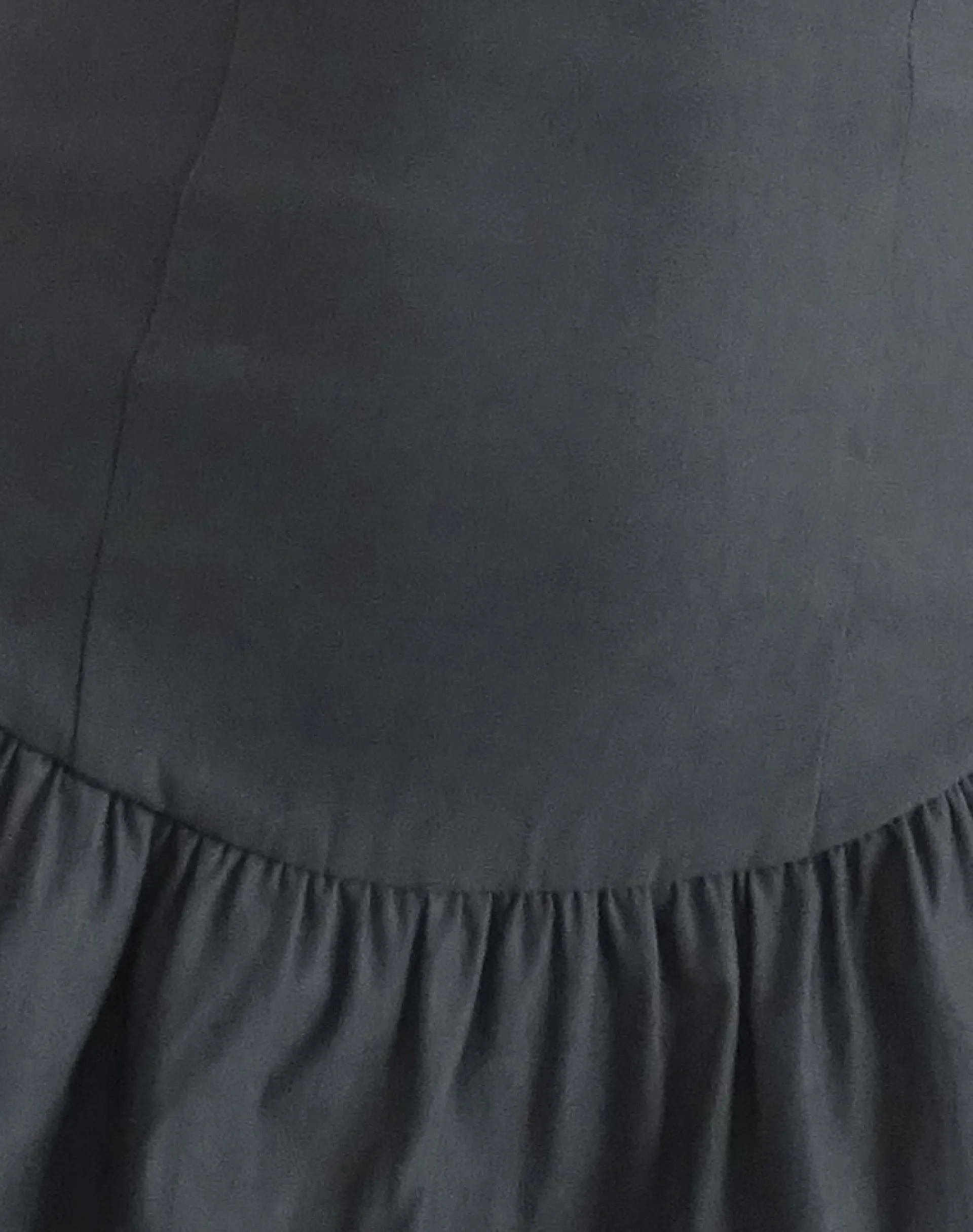 Motel Rocks Bandeau Dresses | Day Dresses-Sabina Bandeau Mini Dress in Charcoal Grey