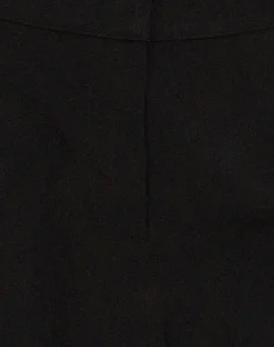 Motel Rocks Wide Leg Pants | Low Rise Pants-Sakaria Wide Leg Trouser in Tailoring Black TailoringBlack