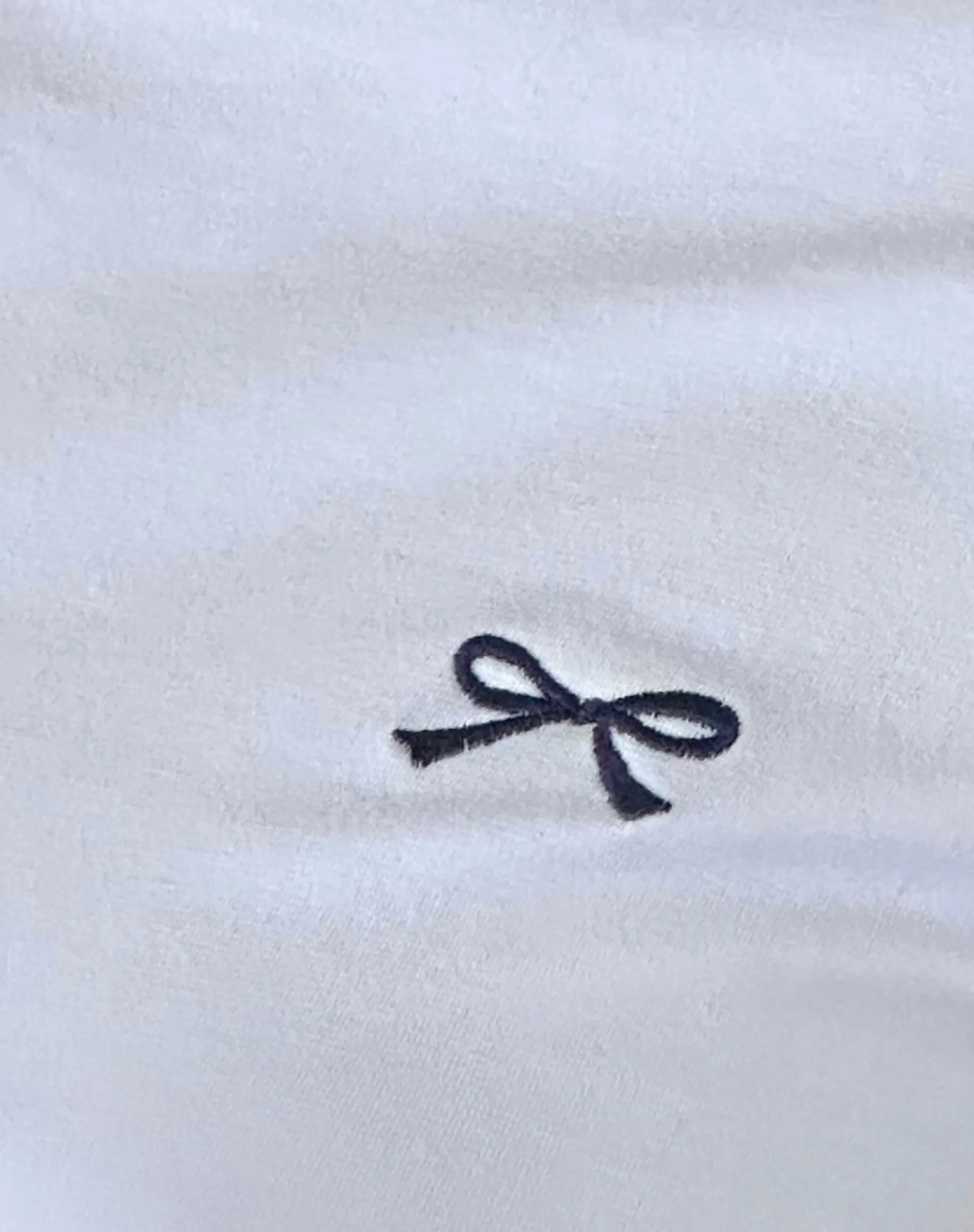Motel Rocks Basics | Basic Tops-Salda Sporty Tee in White with Navy Binding WhitewithNavyBinding