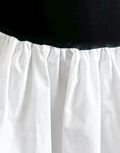 Motel Rocks Bandeau Dresses | Party Dresses-Salvia Puffball Mini Dress in Black and White