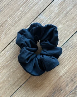 Motel Rocks Accessories-Scrunchie in navy