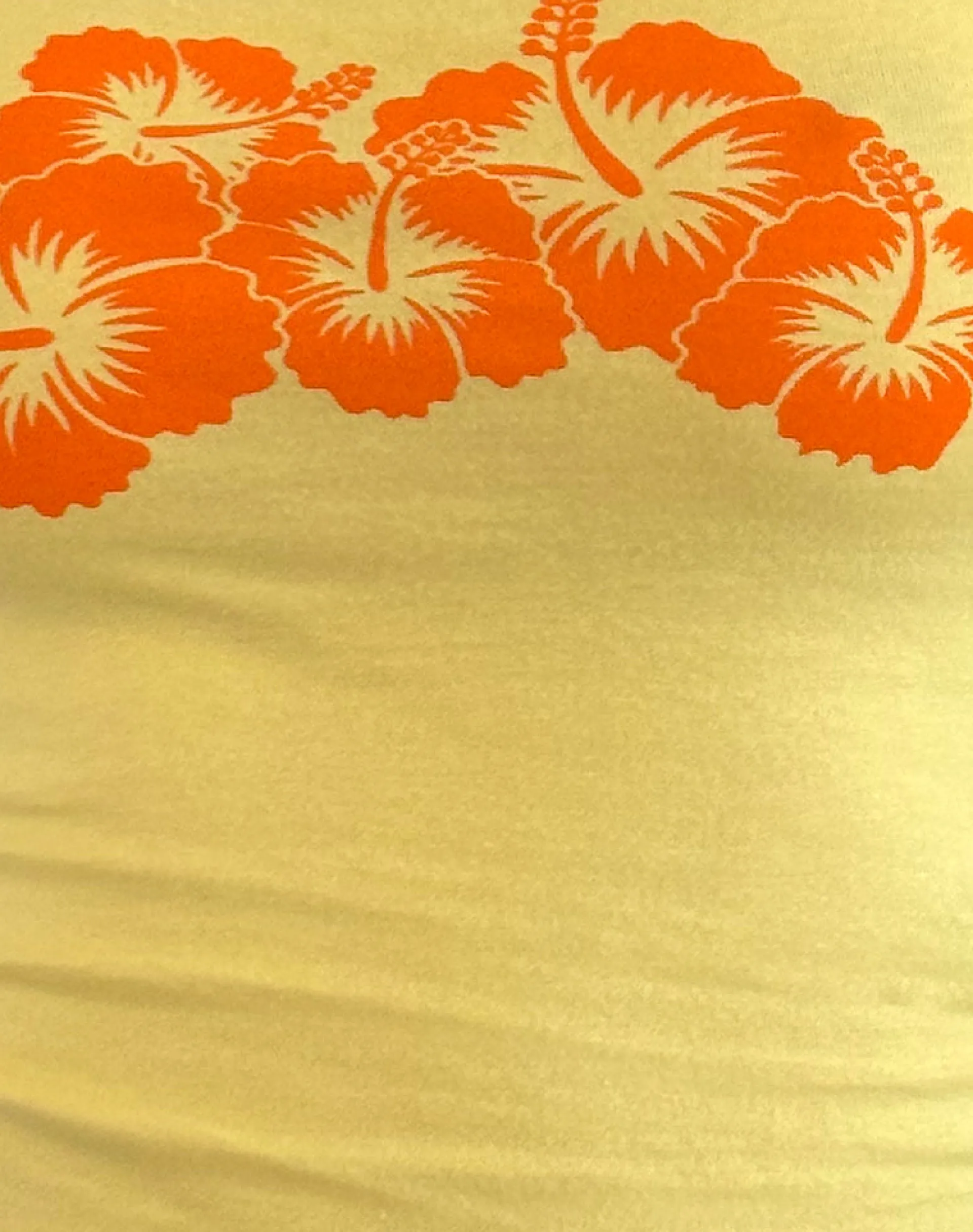 Motel Rocks Printed Tops | Bandeau Tops-Shaelo Bandeau Top in Lemonade Orange Hisbiscus lemoandeorangehibiscus
