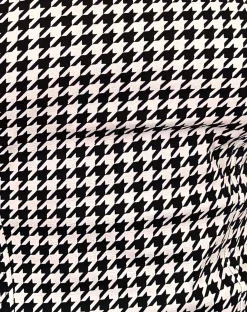 Motel Rocks Printed Tops | Corset Tops-Shika Corset Top in Monochrome Dogtooth