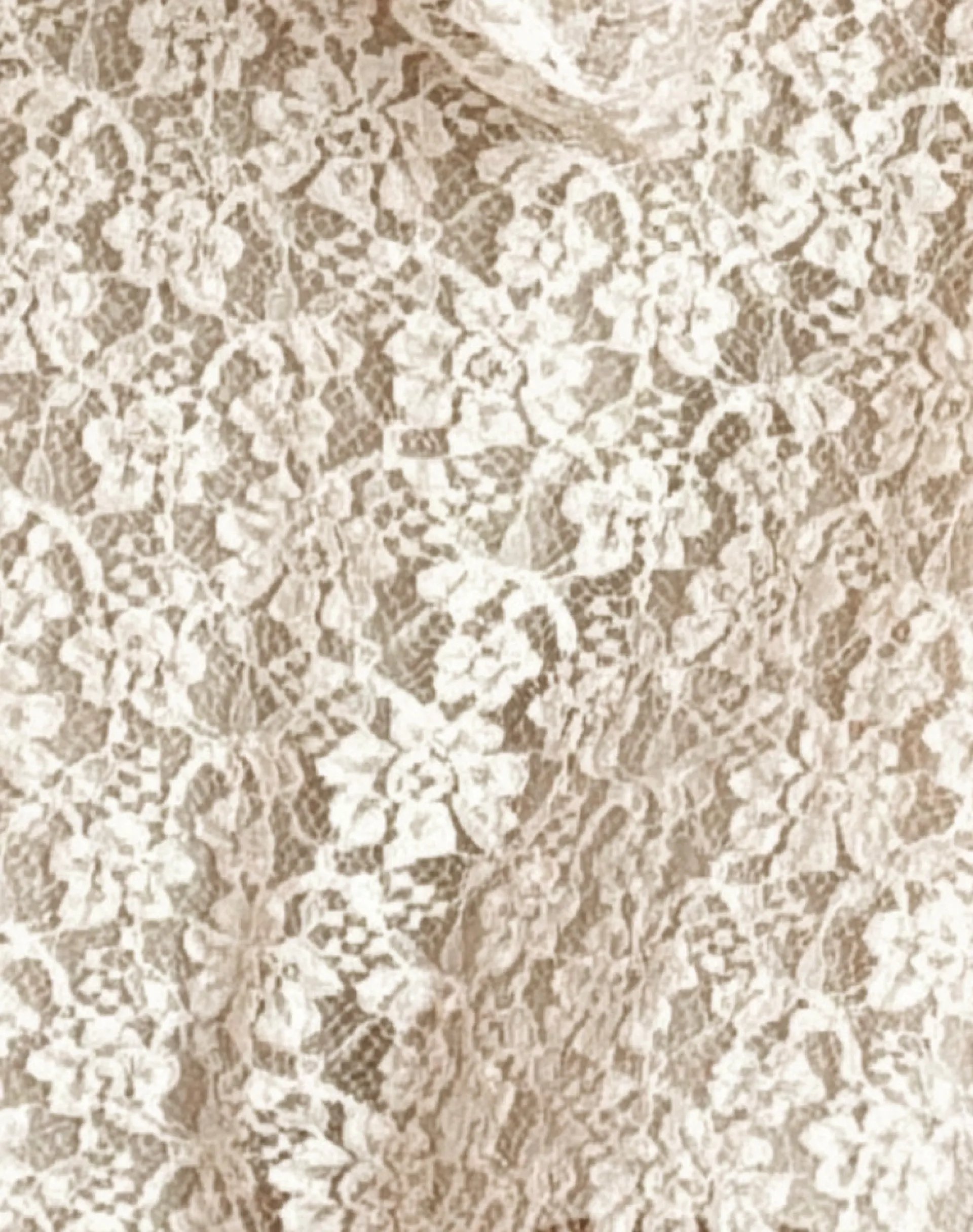 Motel Rocks Long Sleeve Dresses | Party Dresses-Silvanna Long Sleeve Keyhole Mini Dress in Lace Ivory LaceIvory