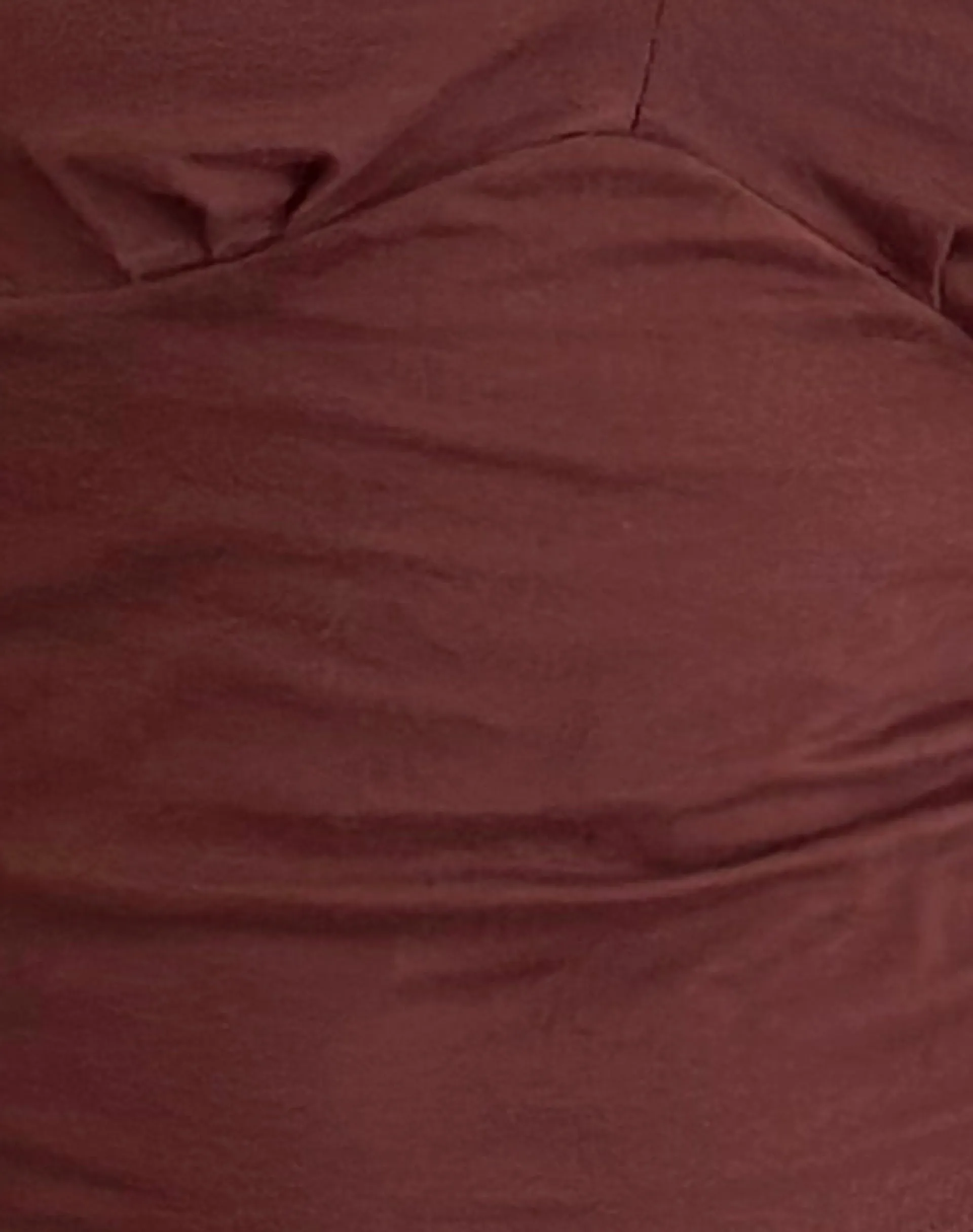 Motel Rocks Basics | Basic Tops-Sisil Long Sleeve Top in Bitter Chocolate BitterChocolate