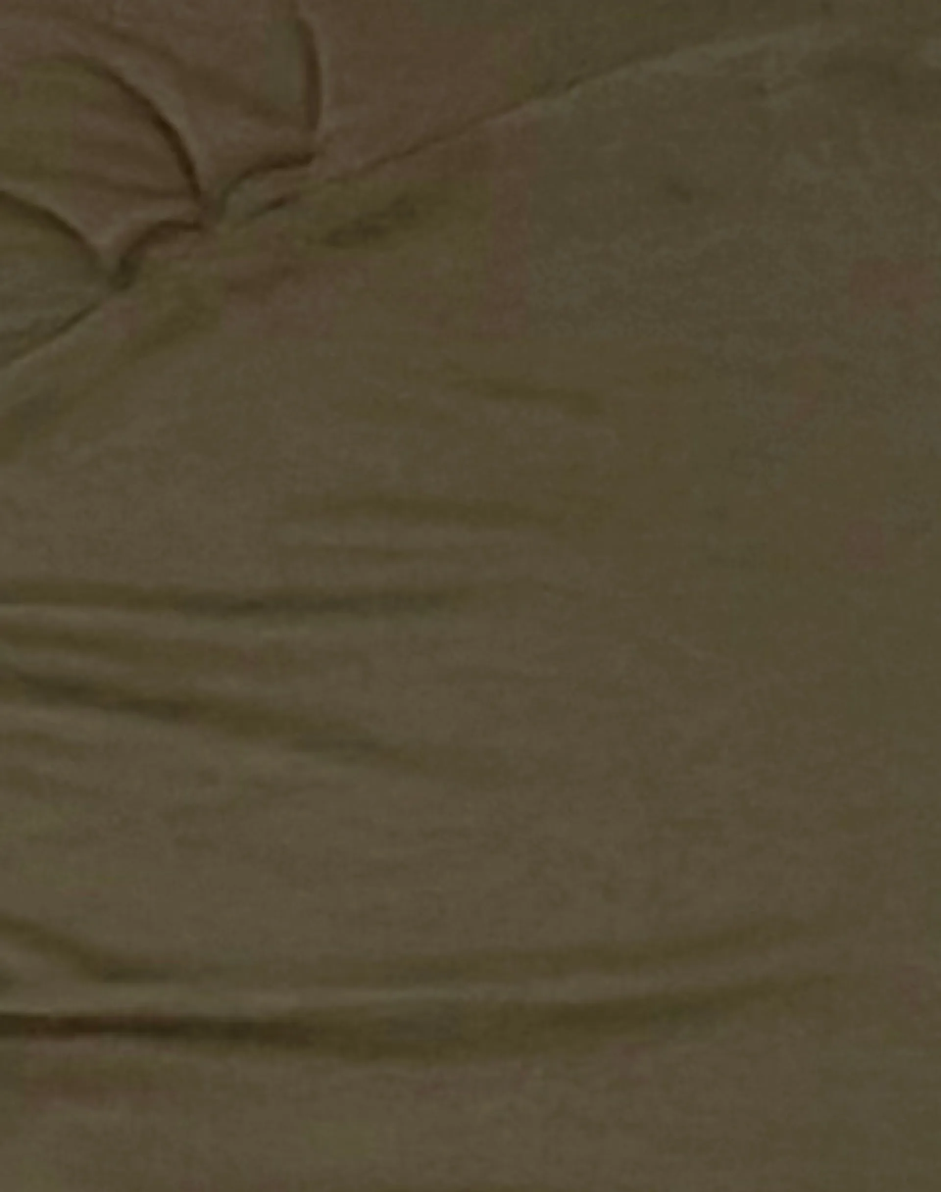 Motel Rocks Basics | Basic Tops-Sisil Long Sleeve Top in Olive