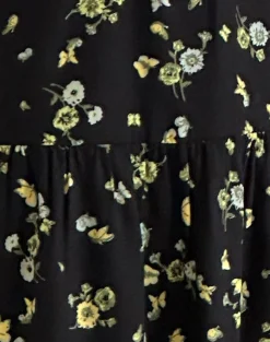 Motel Rocks Printed Dresses | Day Dresses-Siskana Mini Dress in Lemon and Lime Black LemonandLimeBlack