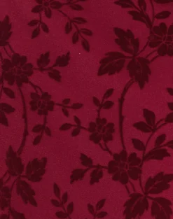 Motel Rocks Printed Dresses | Maxi Dresses-Slokya Long Sleeve Maxi Dress in Vine Floral Flock Cherry VineFloralFlockCherry