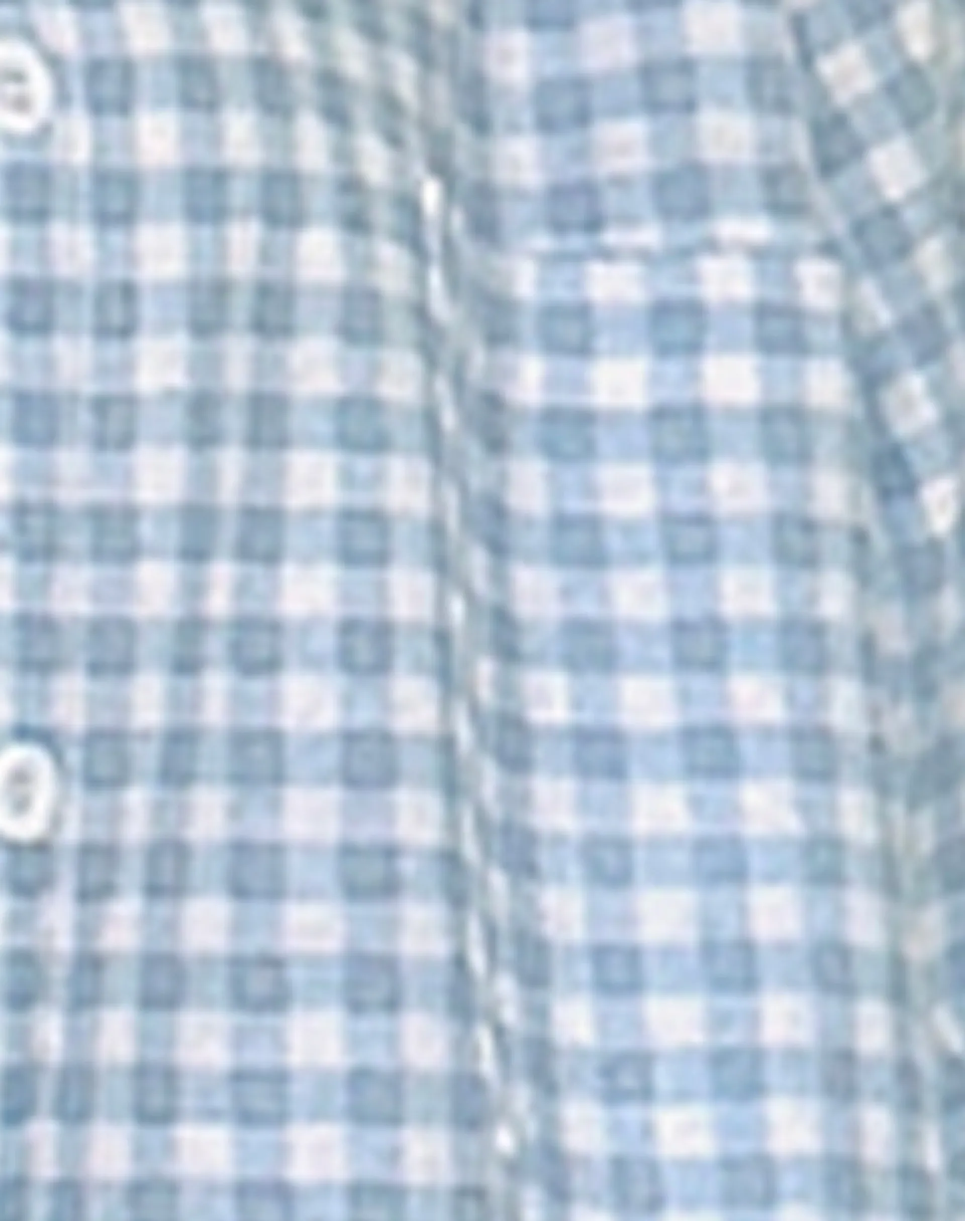 Motel Rocks Swimwear | Shirts And Blouses-Smith Oversized Shirt in Blue Gingham BlueGingham