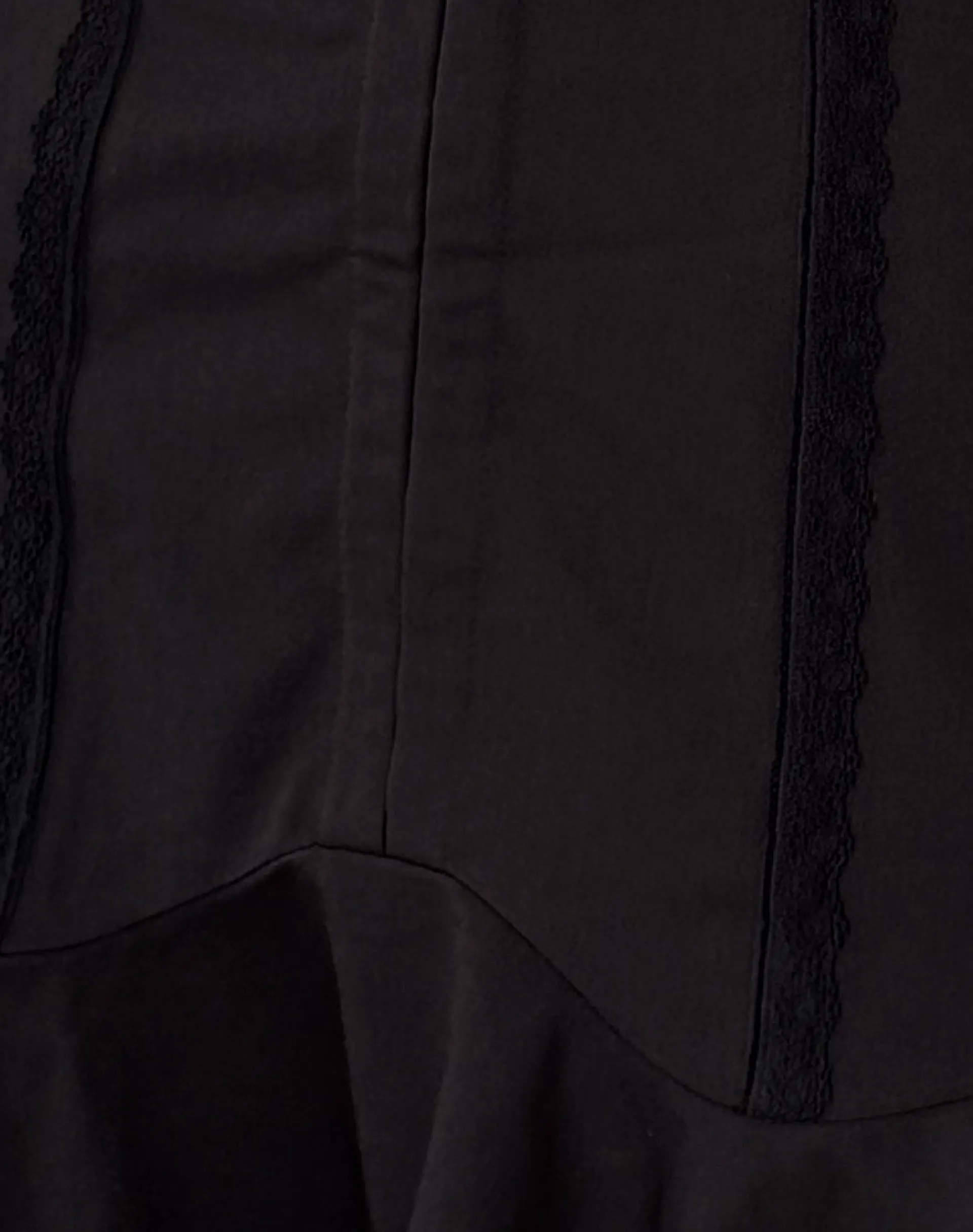 Motel Rocks Tailoring | Bandeau Dresses-Snana Mini Dress in Tailoring Black