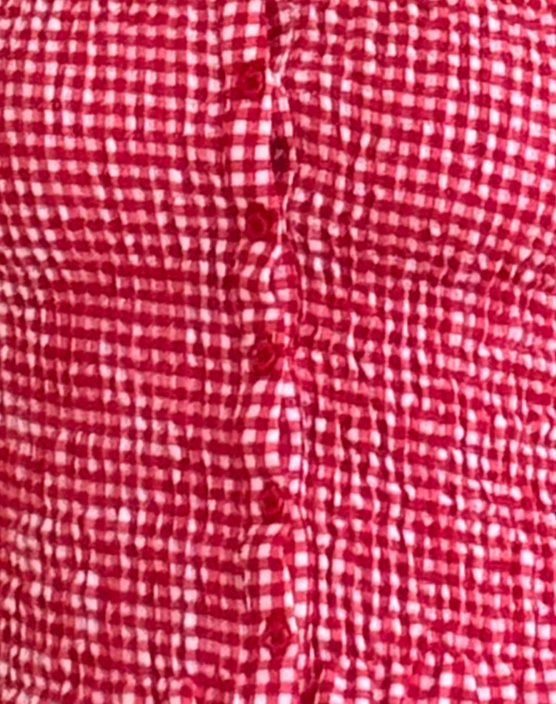 Motel Rocks Bandeau Tops-Soter Top in Red Gingham RedGingham