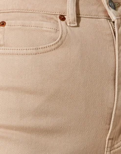 Motel Rocks Straight Leg Jeans-Straight Leg Jeans in Winter Sandwash KnitArgyleTan