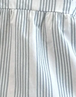 Motel Rocks Printed Tops | Strappy Tops-Svana Cami Top in Vertical Grey Stripe