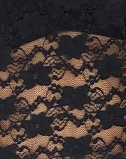 Motel Rocks Lace Tops-Tahoa Lace Vest in Black
