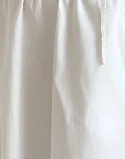 Motel Rocks A Line Skirts | Midi Skirts-Taka Midi Skirt in Poplin White