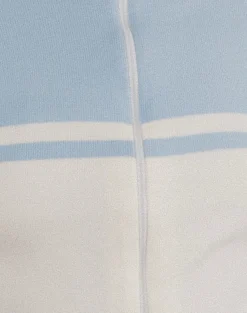 Motel Rocks Jackets-Talya Jacket in Panel Blue with White PanelBluewithWhite