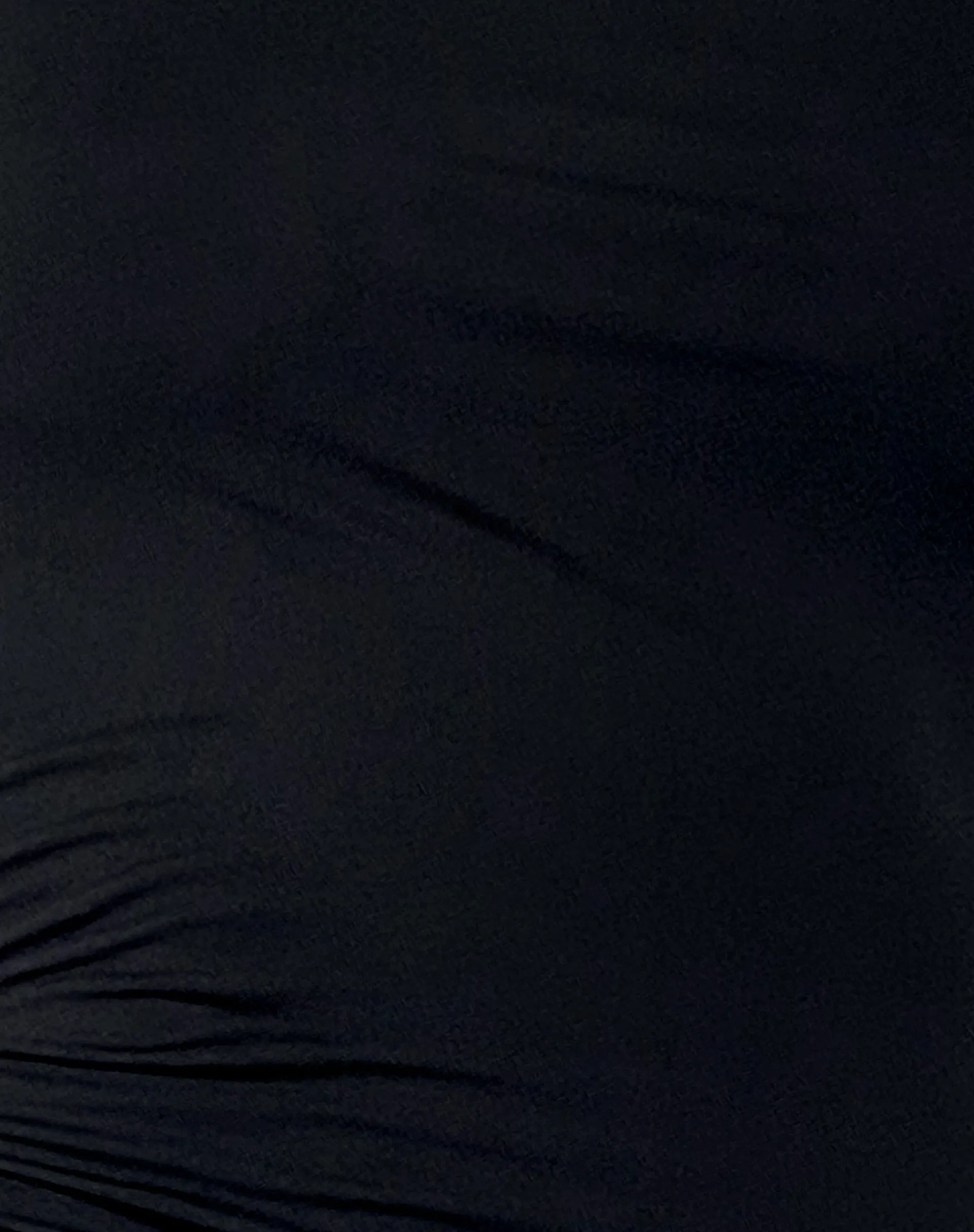 Motel Rocks Basics | Basic Tops-Tapia Hooded Tank Top in Black Slinky