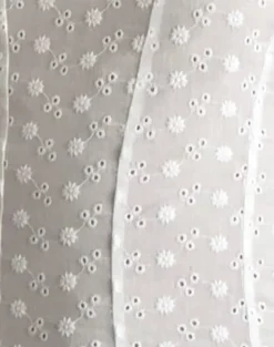 Motel Rocks Co-Ords | Party Dresses-Tasma Corset Top in Woven Broderie White