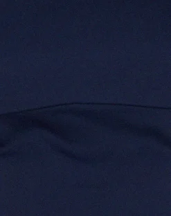 Motel Rocks Strappy Tops-Tenley Crop Top in Satin Midnight Navy Blue