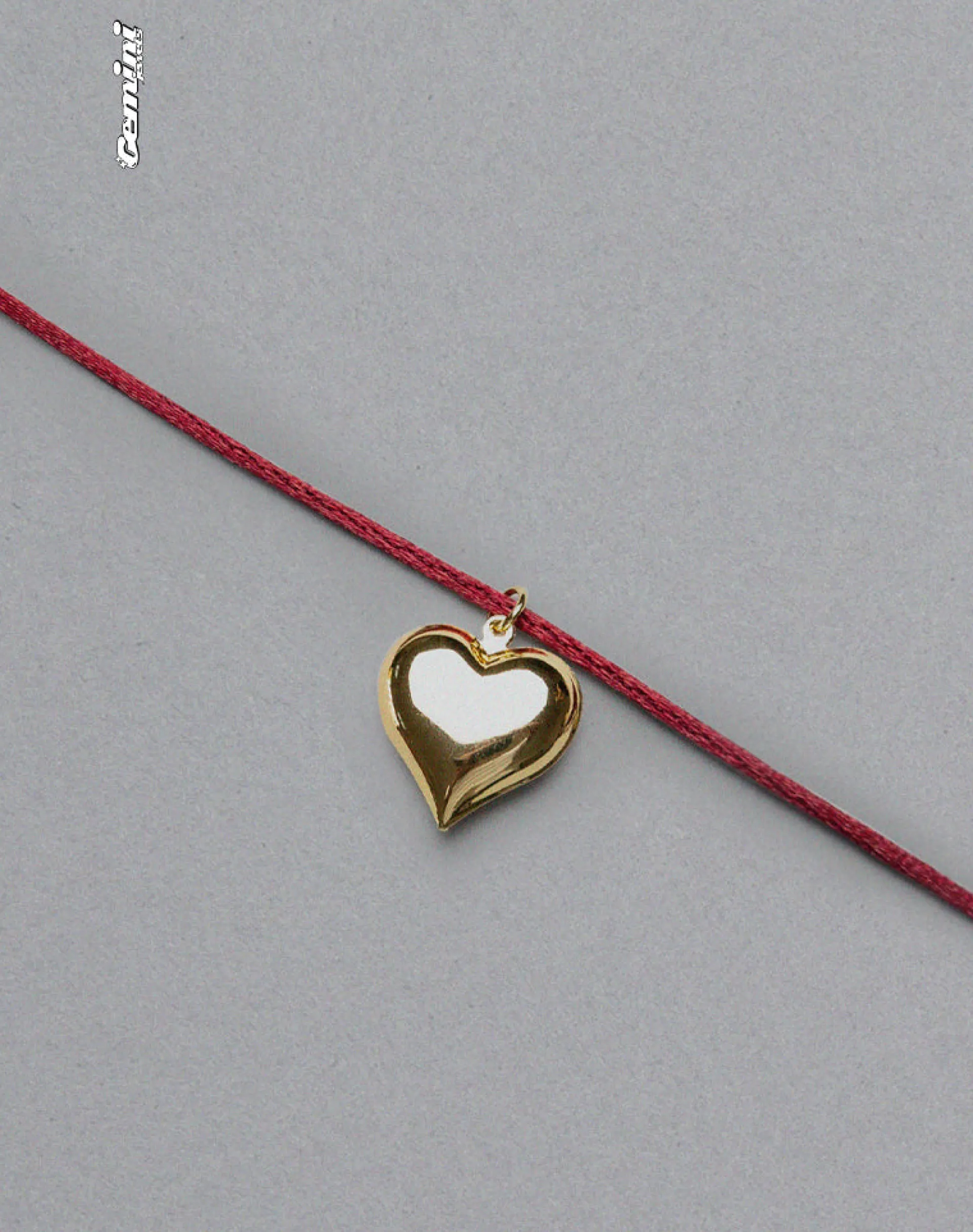 Motel Rocks Accessories-Valentina Heart Necklace