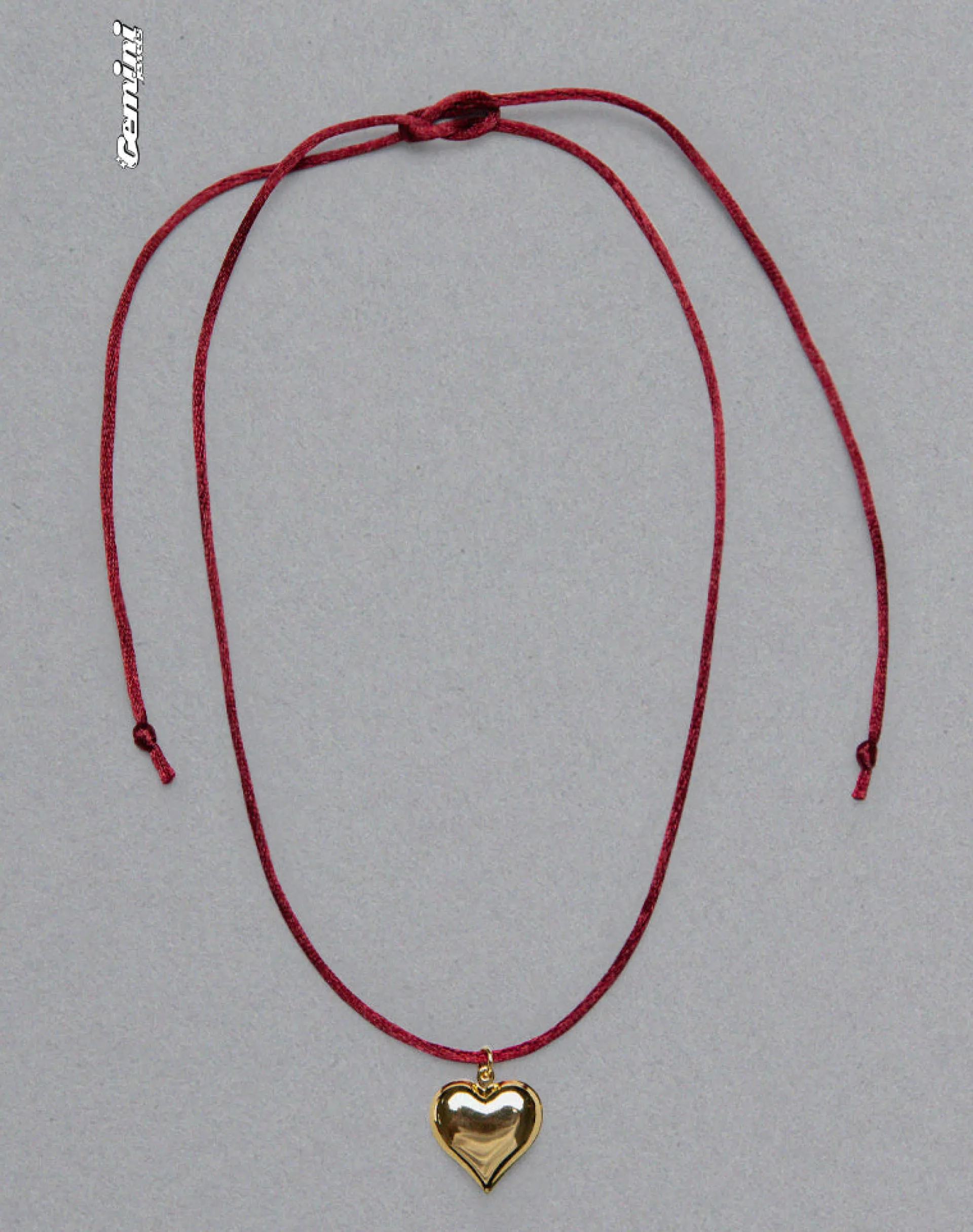 Motel Rocks Accessories-Valentina Heart Necklace