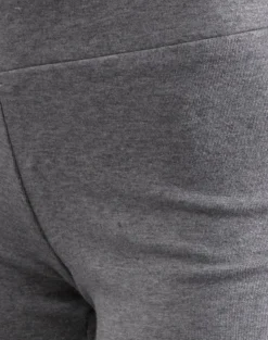 Motel Rocks Loungewear | Micro Shorts-Verna Bow Micro Short in Light Grey Knit LightGreyKnit