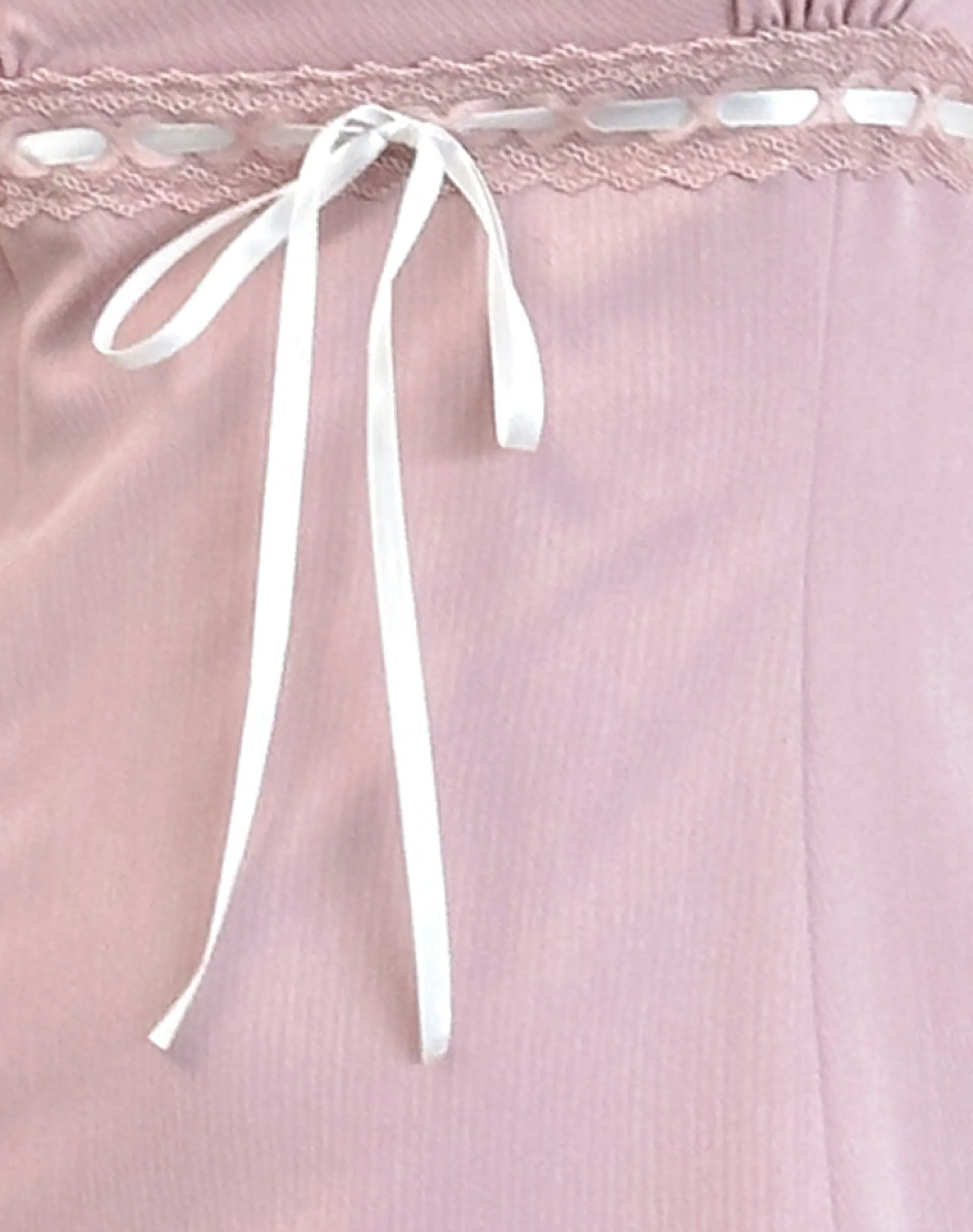 Motel Rocks Tailoring | Party Dresses-Wimala Dress in Dusky Pink with White Binding DuskyPinkwithWhiteBinding
